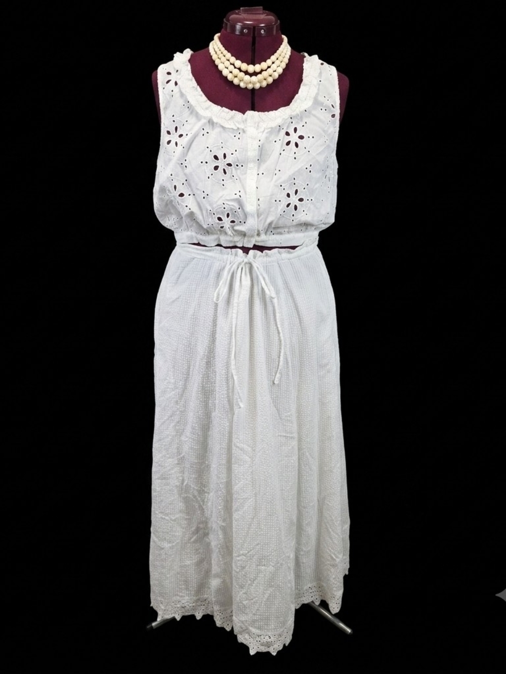Nwt Free People Madelyn Cotton Maxi Skirt Set - Picture 4 of 12